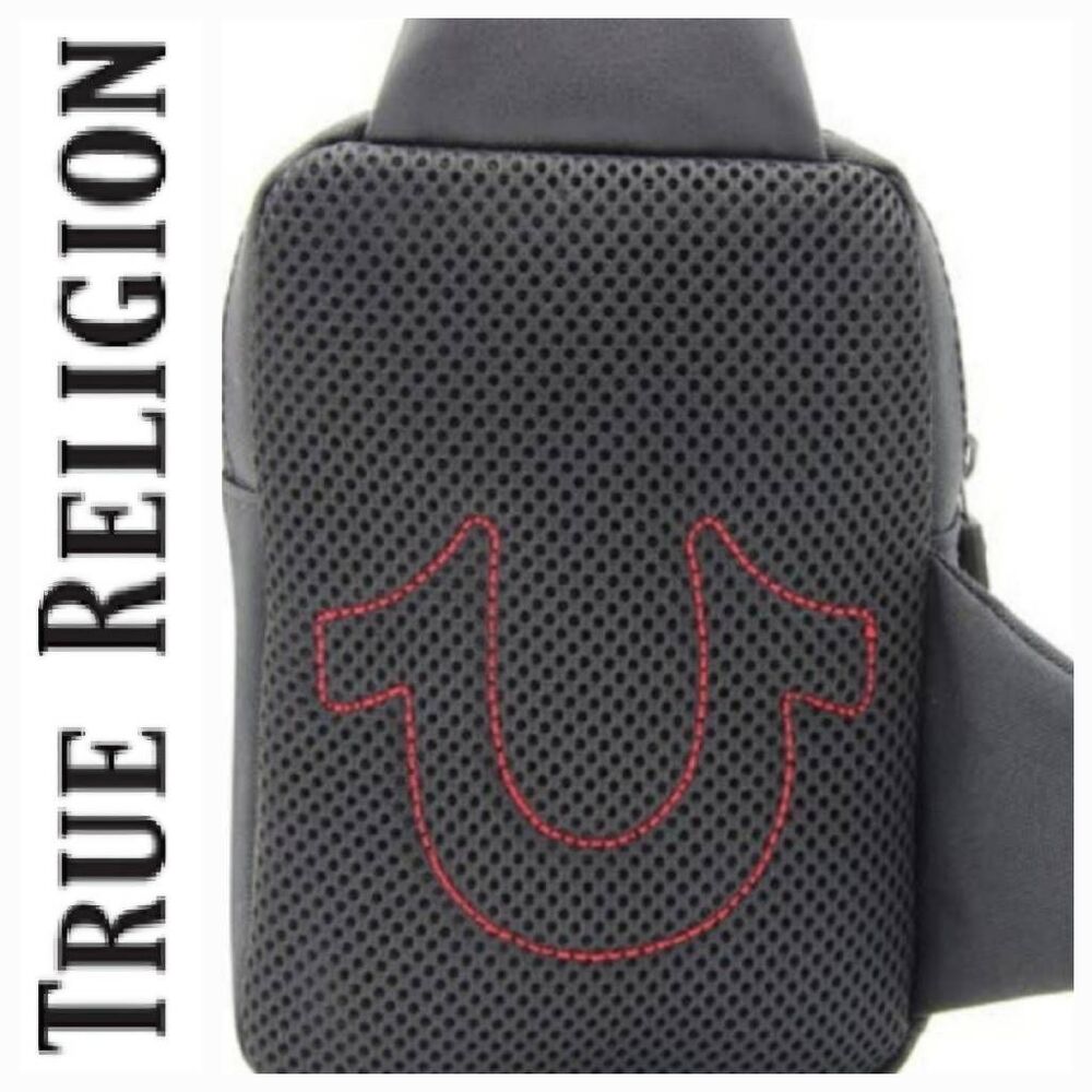 True Religion Yawl Harness Horseshoe Logo Bag